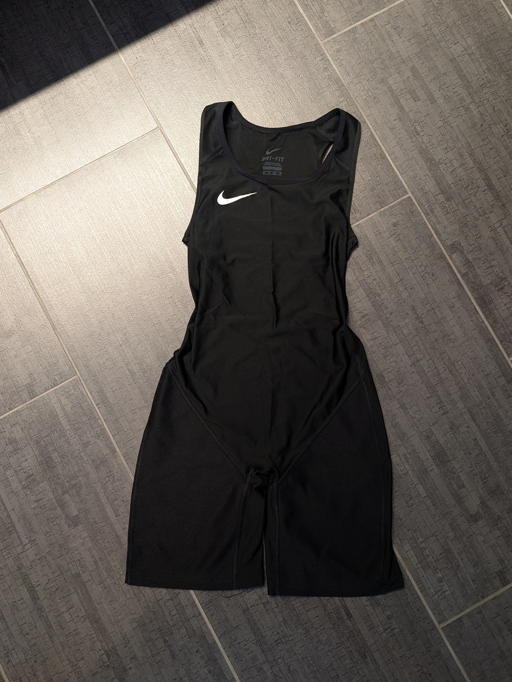Nike Black Dri-FIT Weightlifting Singlet